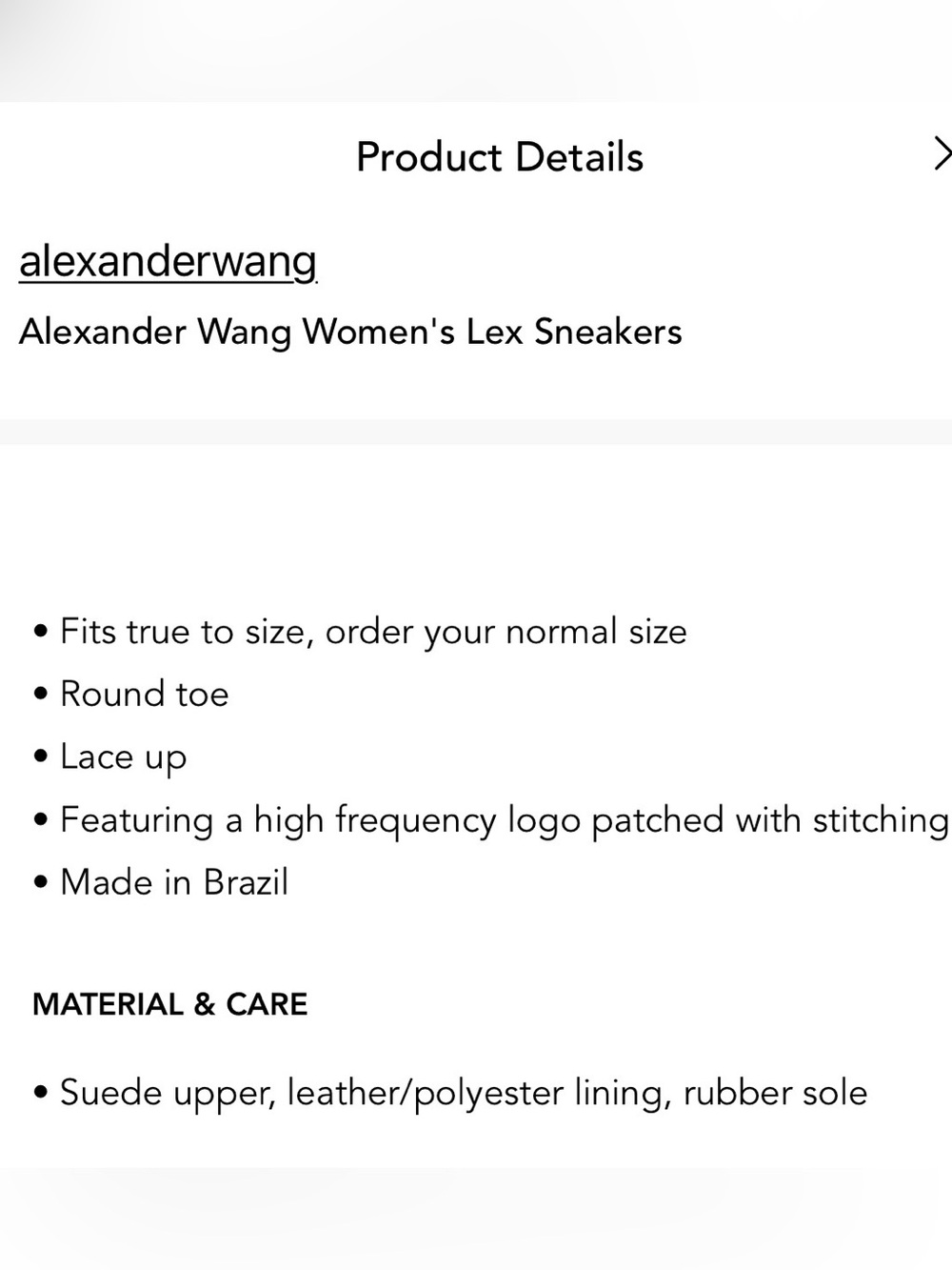 NWT - Alexander Wang Women Suede Sneakers - Cute & Stylish! - Picture 9 of 12